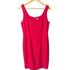 PREVIEW COLLECTION red midi dress cocktail party Size 12